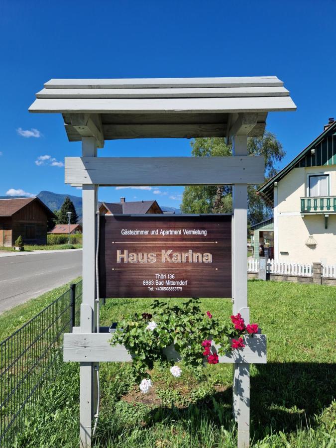 Hotel Haus Karina à Bad Mitterndorf Extérieur photo
